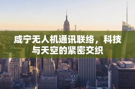 咸宁无人机通讯联络，科技与天空的紧密交织