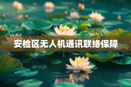 安检区无人机通讯联络保障