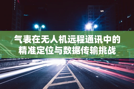 气表在无人机远程通讯中的精准定位与数据传输挑战