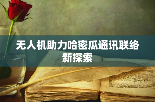 无人机助力哈密瓜通讯联络新探索