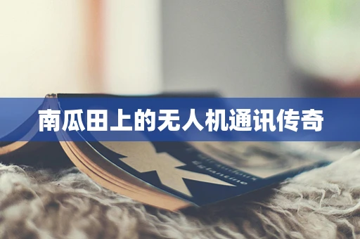 南瓜田上的无人机通讯传奇