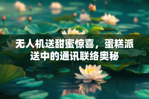 无人机送甜蜜惊喜，蛋糕派送中的通讯联络奥秘
