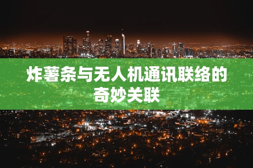 炸薯条与无人机通讯联络的奇妙关联