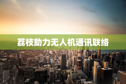 荔枝助力无人机通讯联络