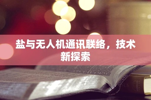 盐与无人机通讯联络，技术新探索