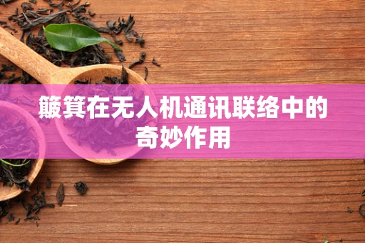 簸箕在无人机通讯联络中的奇妙作用