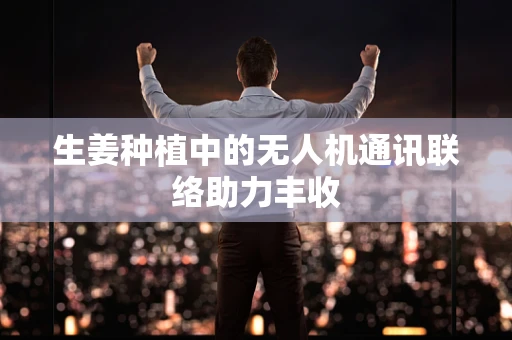 生姜种植中的无人机通讯联络助力丰收