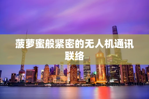 菠萝蜜般紧密的无人机通讯联络