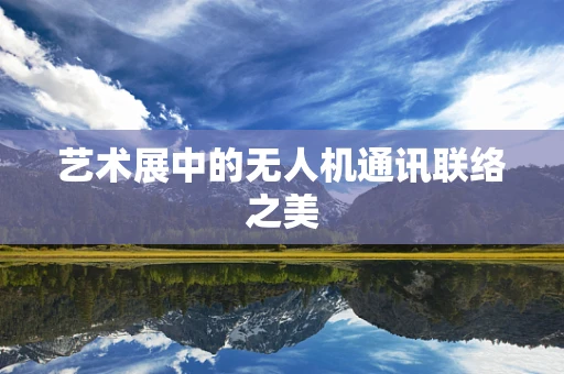 艺术展中的无人机通讯联络之美