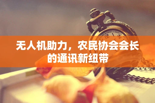 无人机助力，农民协会会长的通讯新纽带