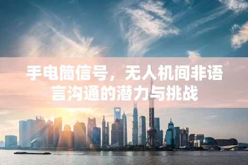 手电筒信号，无人机间非语言沟通的潜力与挑战
