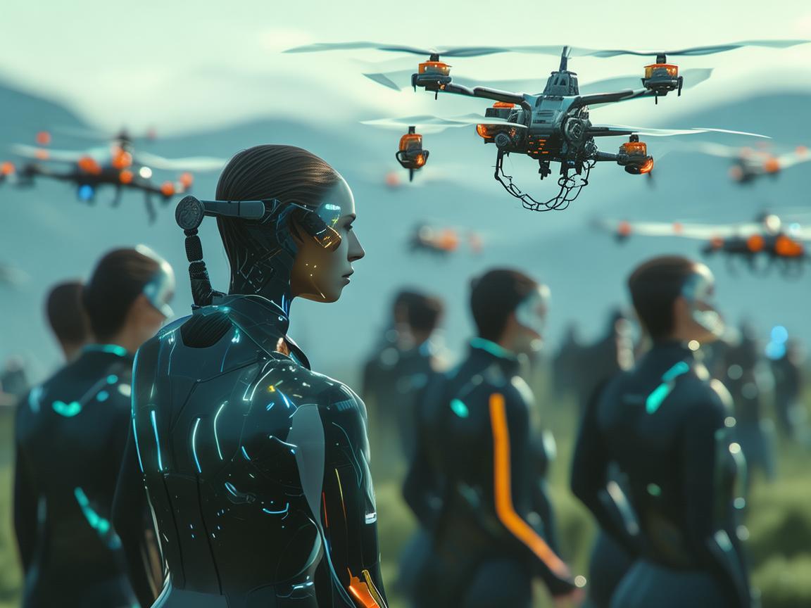 运动套装助力无人机通讯联络