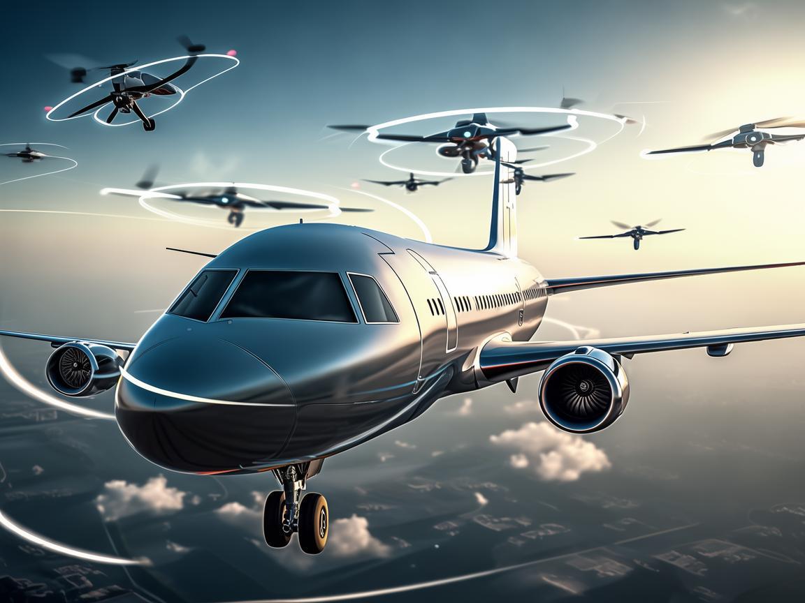 货机与无人机通讯联络，构建高效物流空中链路