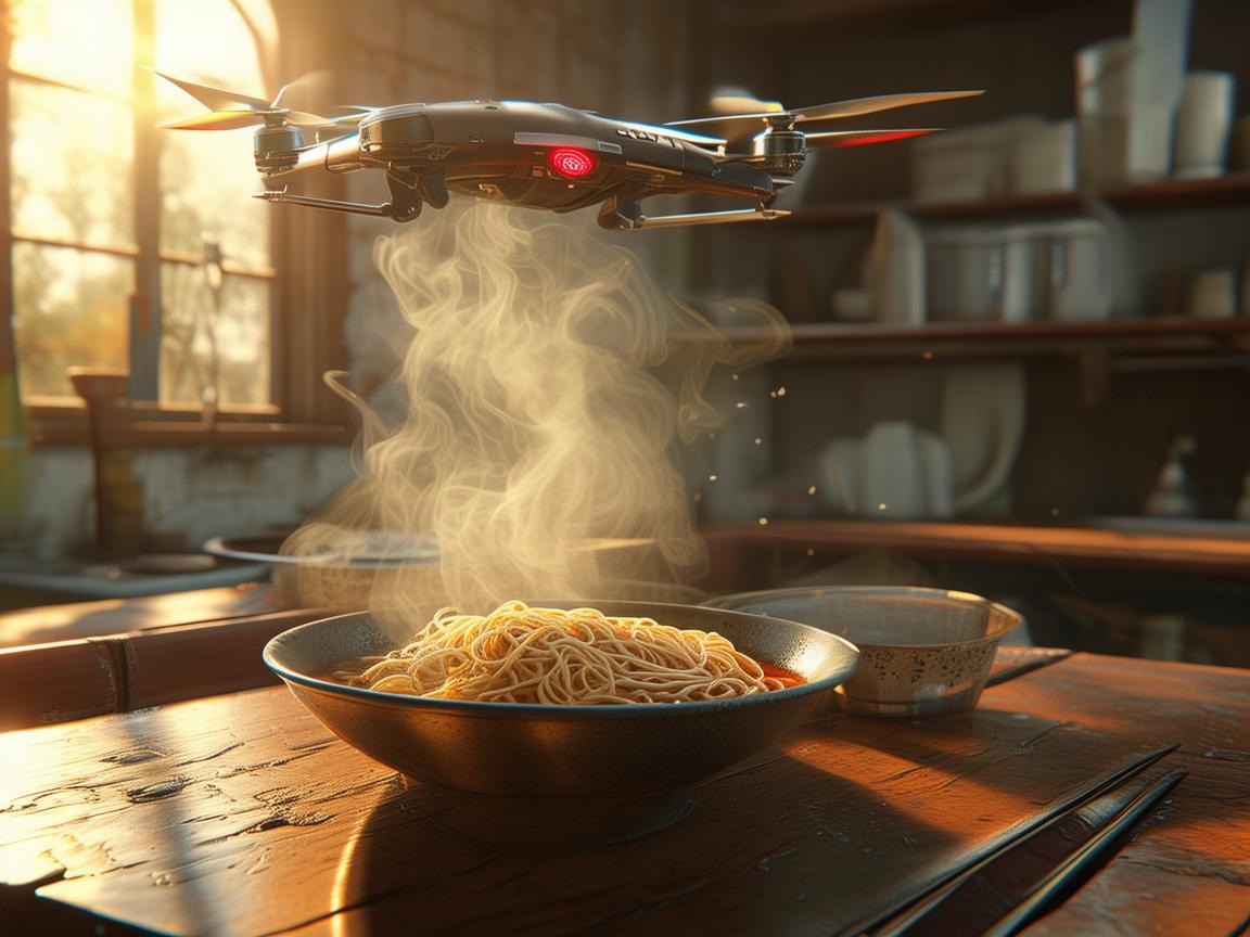 无人机通讯中的四川担担面密码