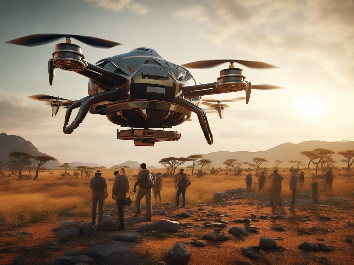 无人机助力古生物学通讯探秘