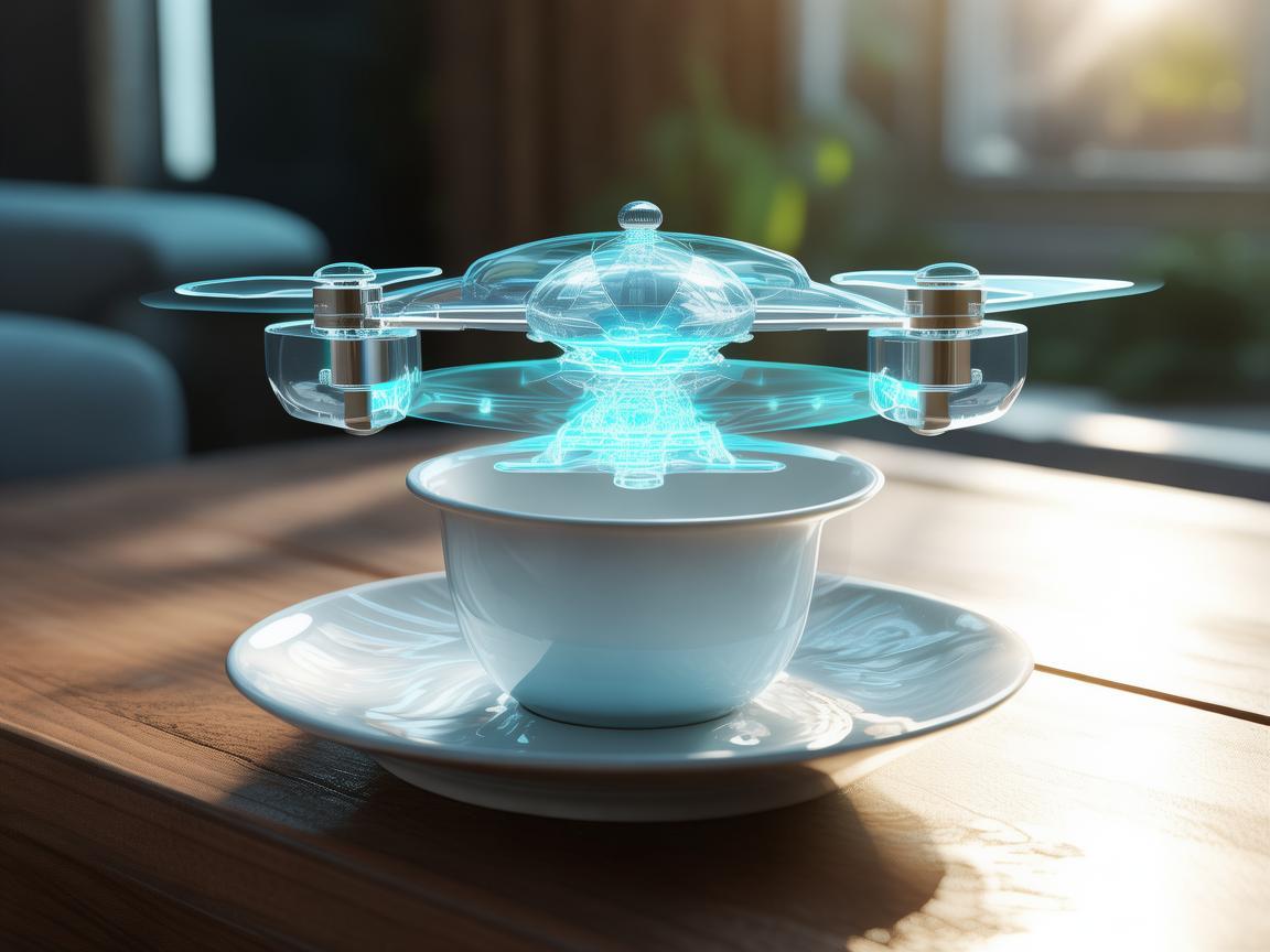 水杯在无人机通讯联络中的作用