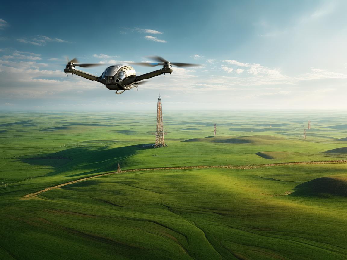 呼伦贝尔，穿越草原的无人机通讯纽带