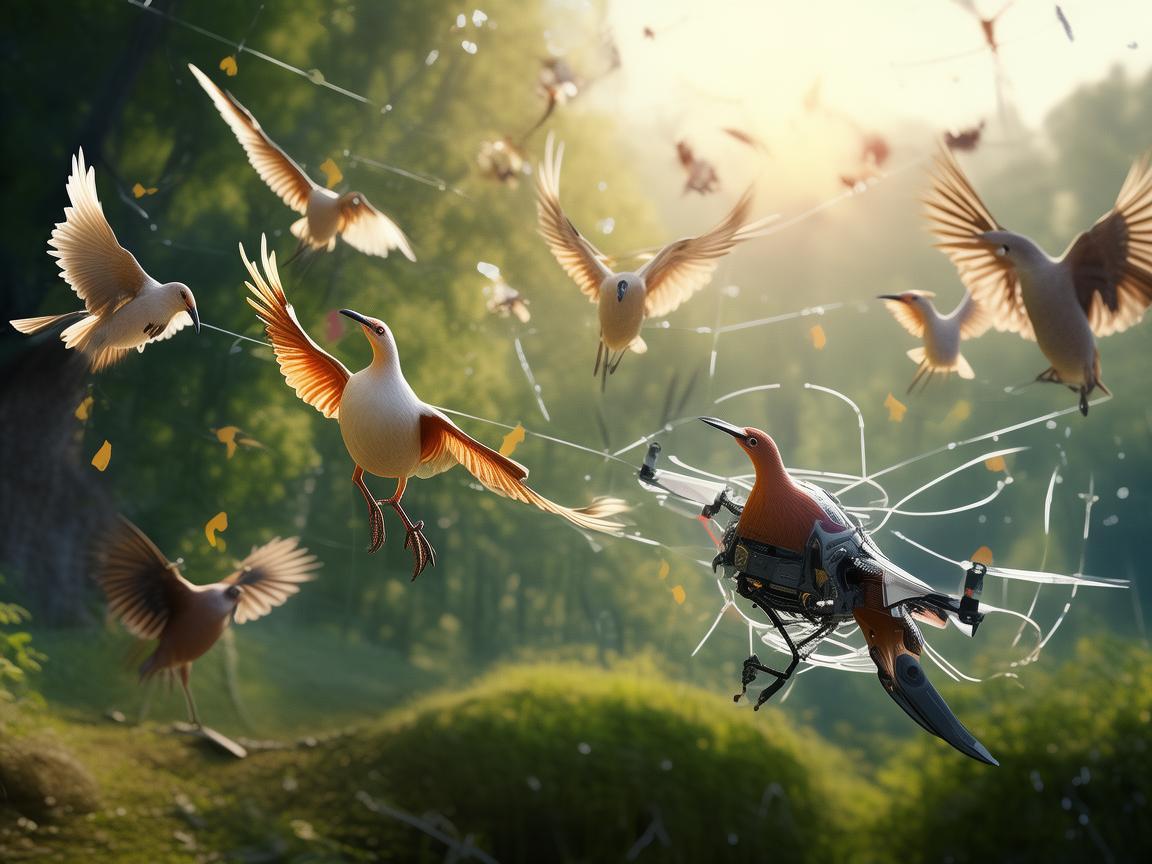 动物学视角下的无人机通讯联络