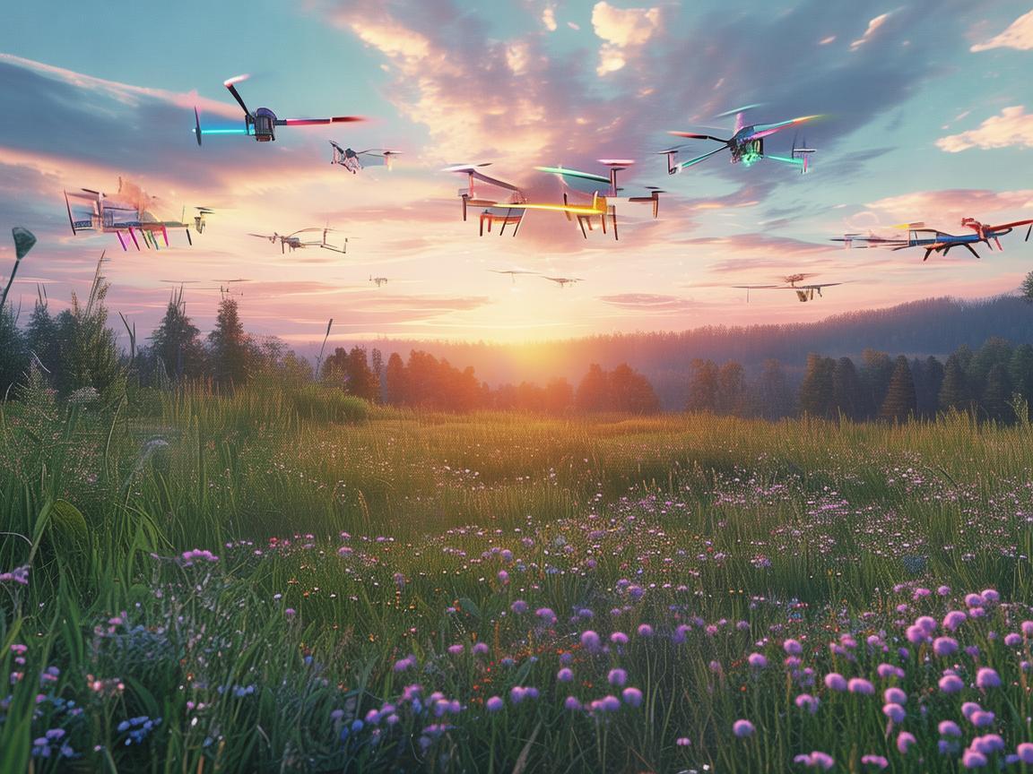 处暑时节无人机通讯的别样精彩