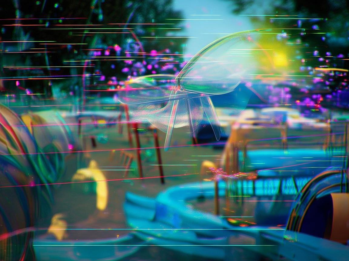 淘气堡上空的无人机通讯奥秘