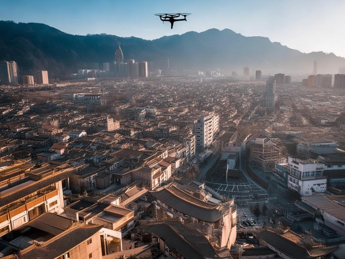 自贡，无人机通讯联络的广阔天地