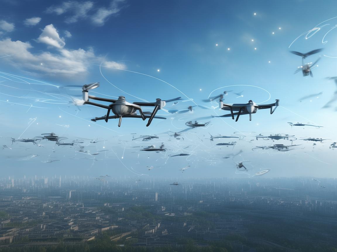 雷州上空的无人机通讯联络探索