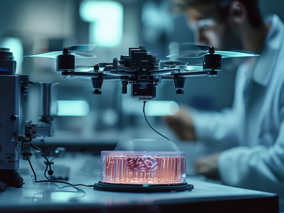 无人机通讯助力男性不育症研究