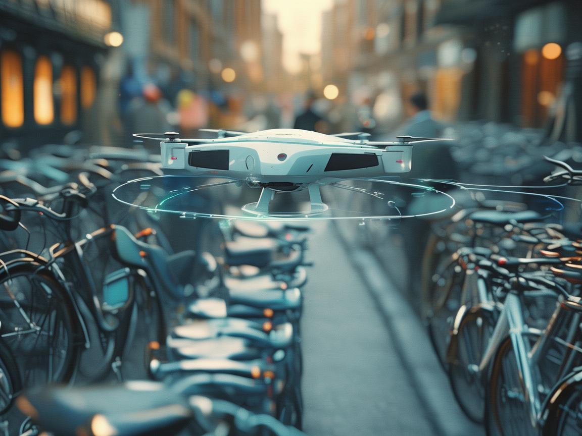 无人机通讯在自行车停车区的应用探索