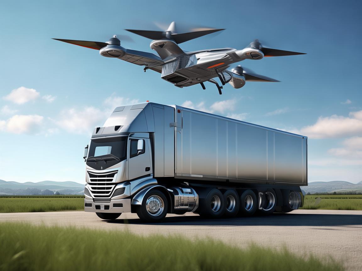 无人机与重型货车的通讯联络新探索